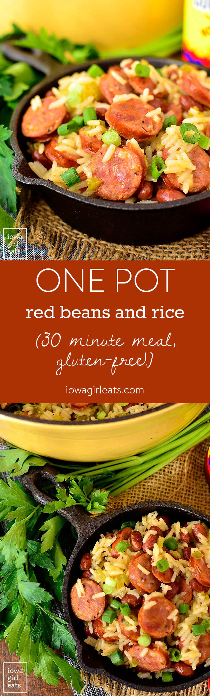 One Pot Red Beans And Rice
 e Pot Red Beans and Rice Iowa Girl Eats