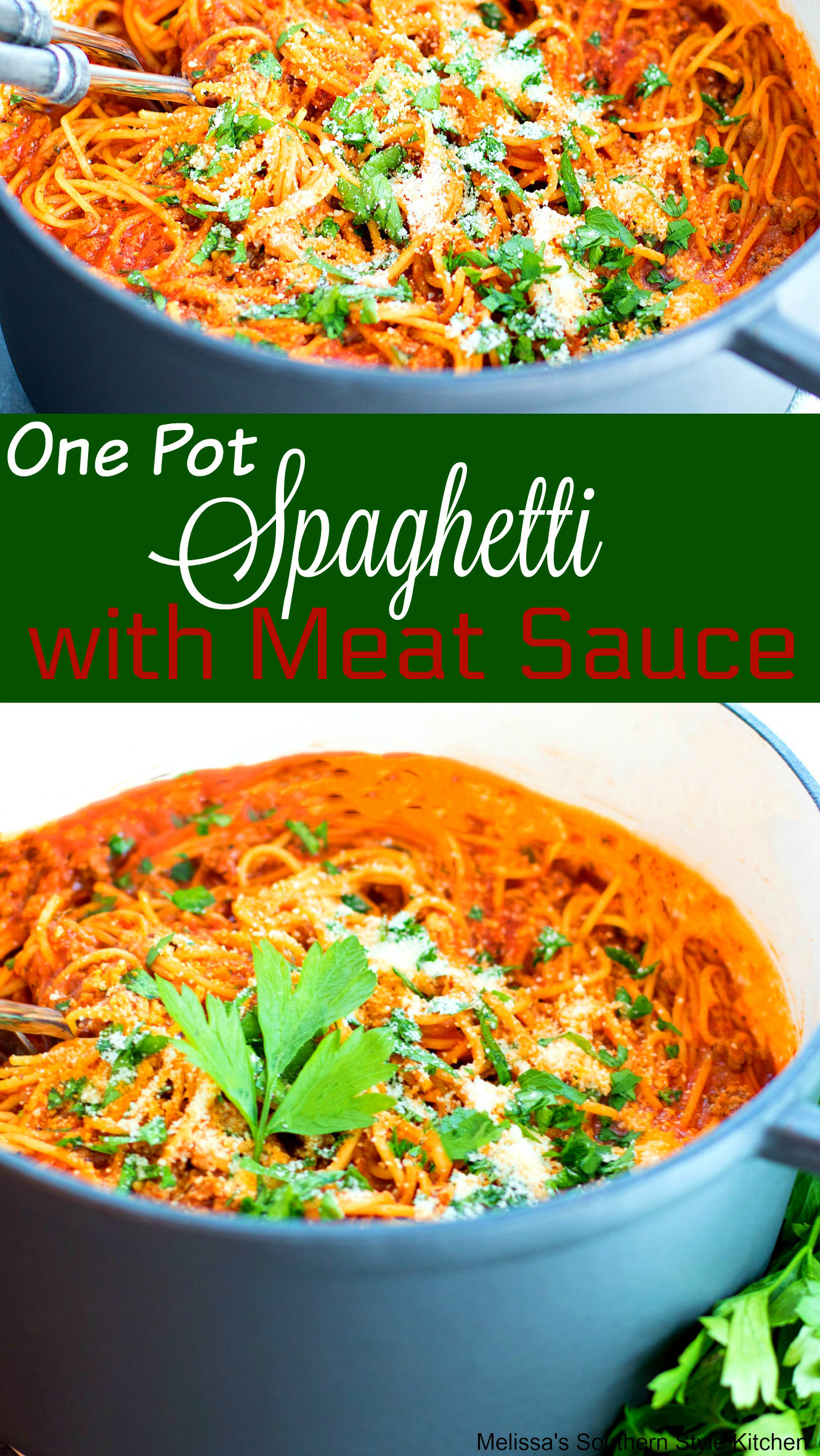 One Pot Spaghetti With Meat Sauce
 e Pot Spaghetti with Meat Sauce