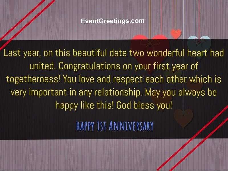 One Year Anniversary Quotes For Her
 35 Best Happy 1 Year Anniversary Quotes And