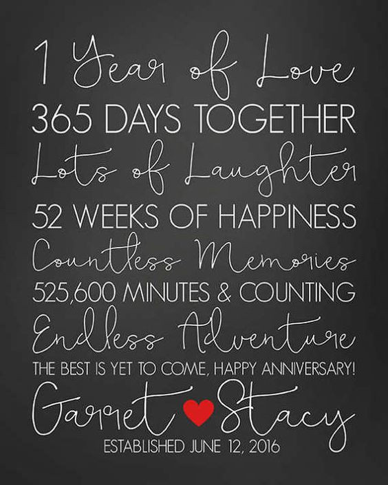 One Year Anniversary Quotes For Her
 Anniversary Quotes – Quotes and Humor