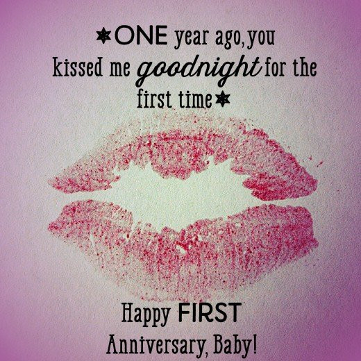 One Year Anniversary Quotes For Her
 First Anniversary Quotes and Messages for Him and Her
