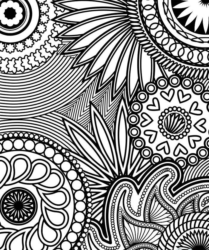 Online Adult Coloring Book
 Coloring Pages for Adults PDF Free Download