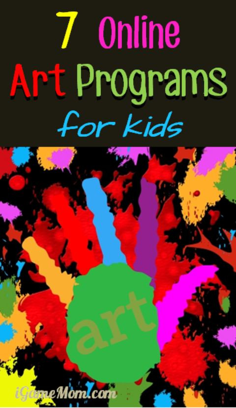 Online Art For Kids
 7 line Art Programs for Kids