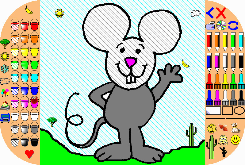 Online Coloring Games For Kids
 Free Coloring Pages Drawing Games AB COLOURING Games For