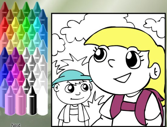 Online Coloring Games For Kids
 line Food Coloring Pages for Kids Fun Virtual Healthy