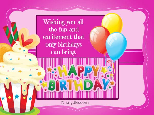 Online Free Birthday Cards
 10 Free Happy Birthday Cards and Ecards – Random Talks