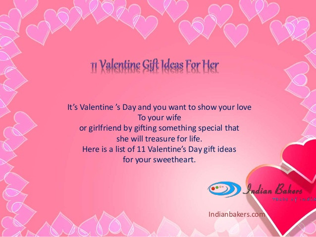 Online Valentines Gift Ideas
 line Valentine s Day Gift Ideas for Her