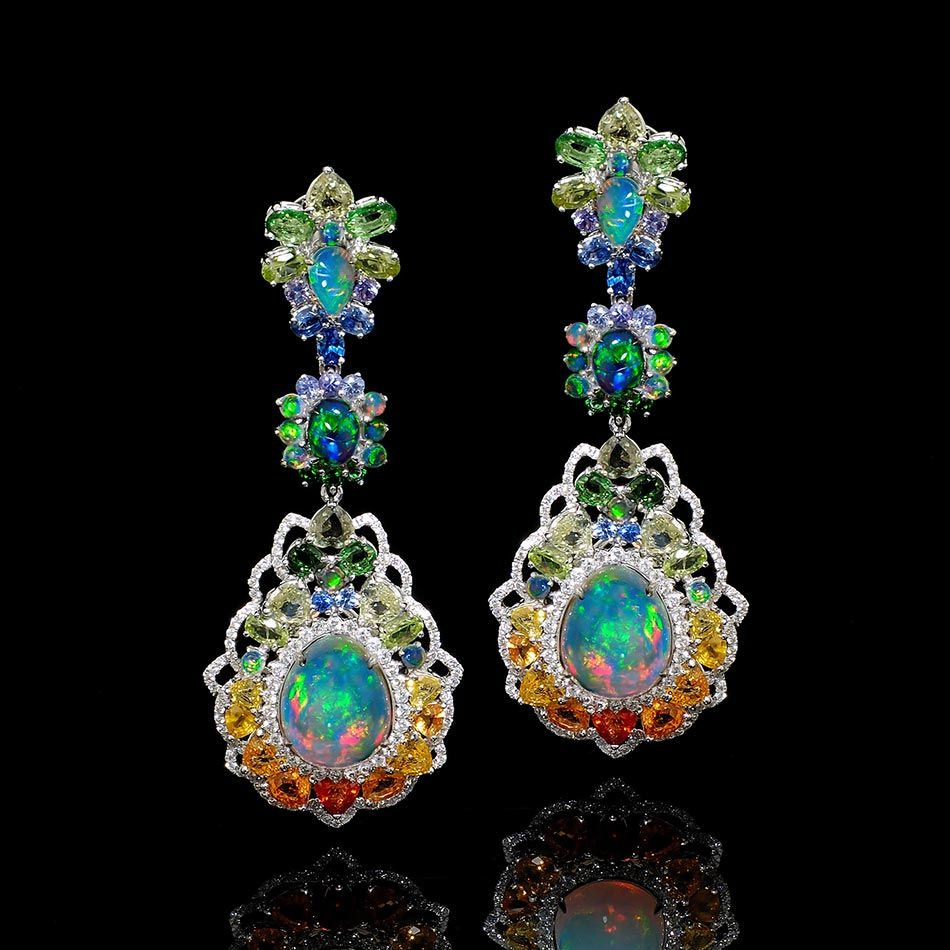 Opal Body Jewelry
 opal earrings jewellery photography AustraliaOpal