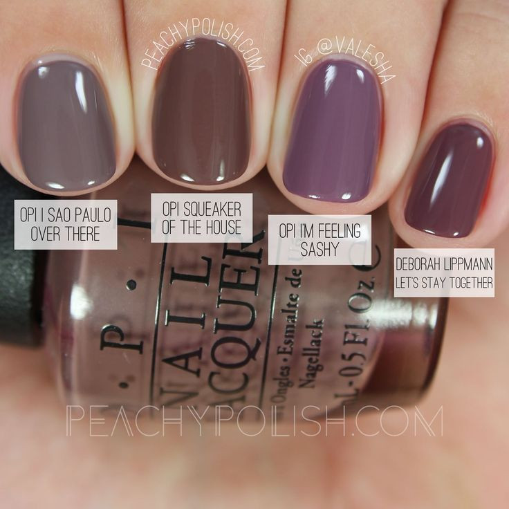 Opi Fall Nail Colors
 OPI Squeaker The House