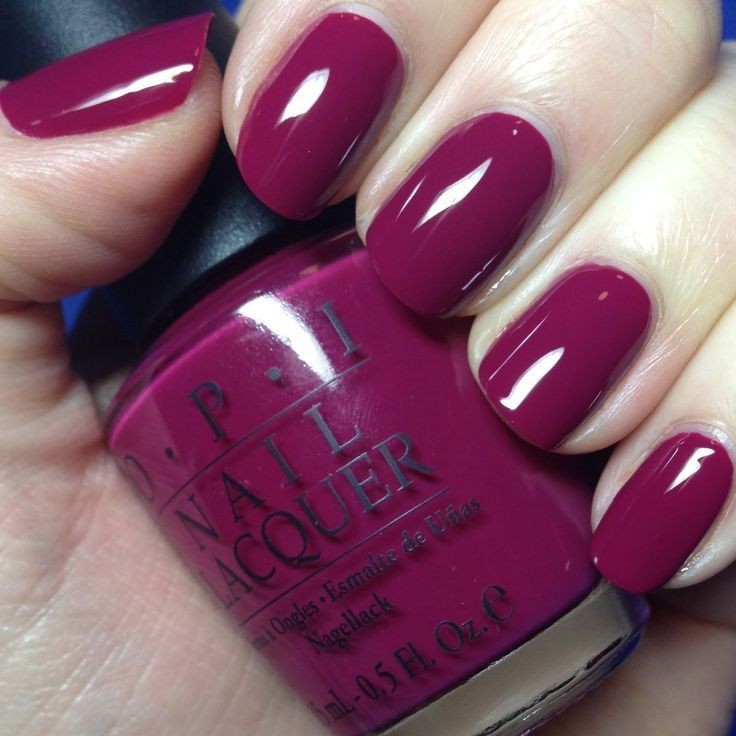 Opi Fall Nail Colors
 OPI Miami Beet Perfect color for fall purple plum