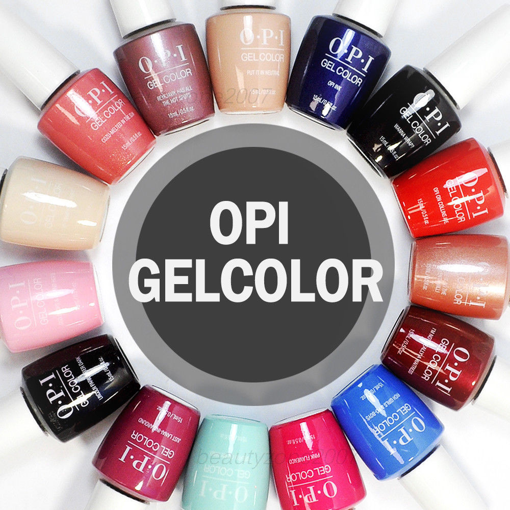 Opi Gel Nail Colors
 OPI GelColor UV LED Soak off Gel Nail Polish 0 5oz "Choose