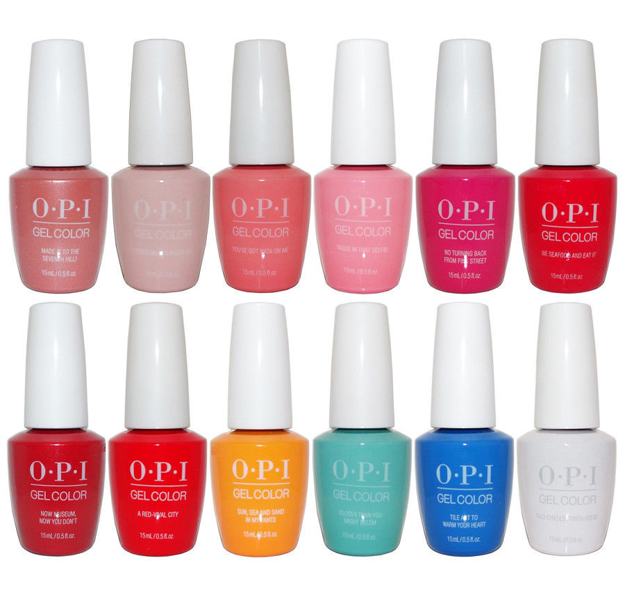 Opi Gel Nail Colors
 OPI Lisbon Collection Spring 2018 GelColor Soak f Gel