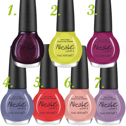 Opi Nail Colors Chart
 124 best OPI nail polish color chart images on Pinterest