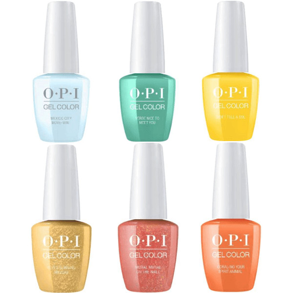 Opi Nail Colors Spring 2020
 OPI GelColor Spring 2020 Mexico City Collection 1