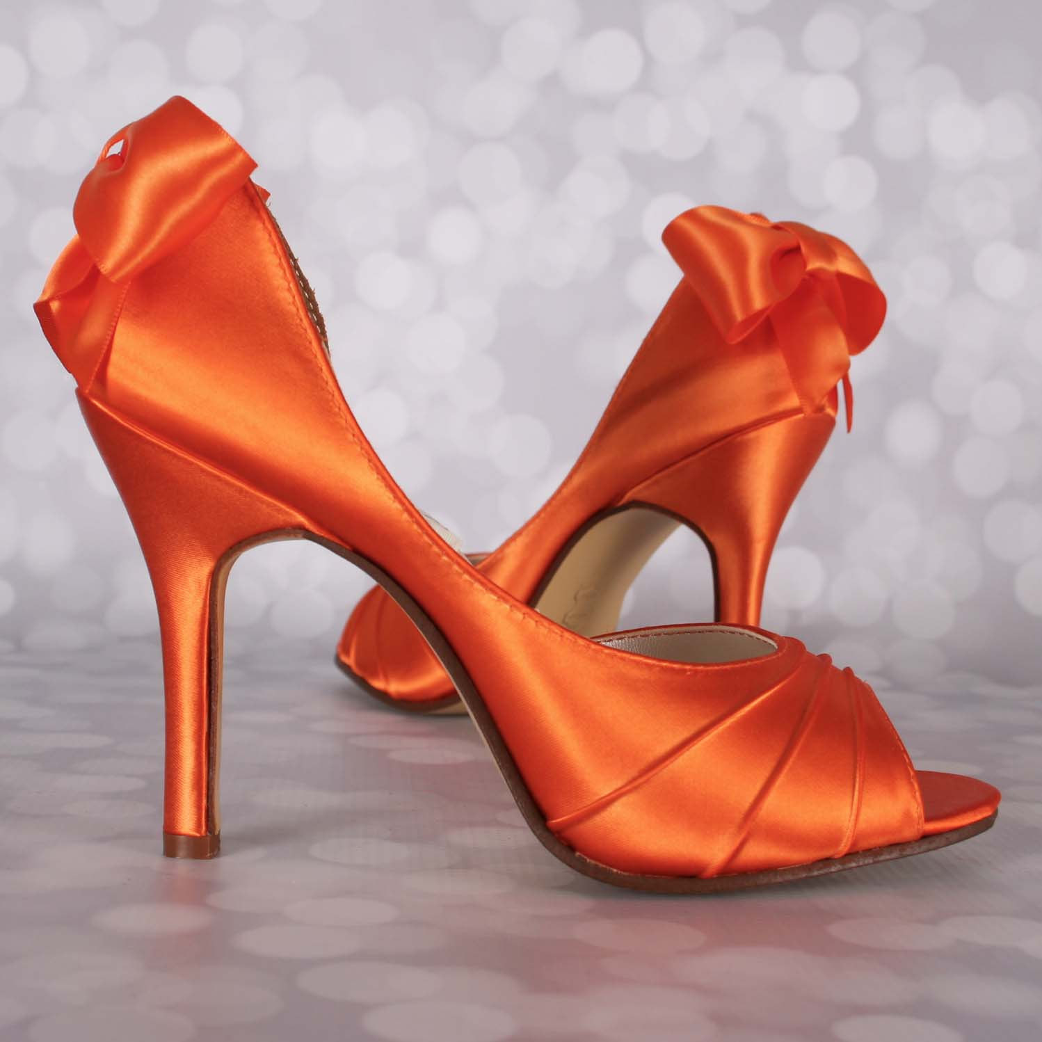 Orange Shoes For Wedding
 Orange Wedding Shoes Orange Wedding Accessories Orange