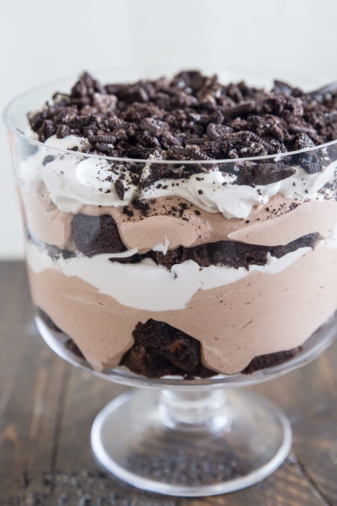 Oreo Pudding Dessert
 Oreo Brownie Trifle Recipe
