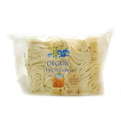 Organic Egg Noodles
 Buy Blue Dragon Organic Egg Noodles 250g