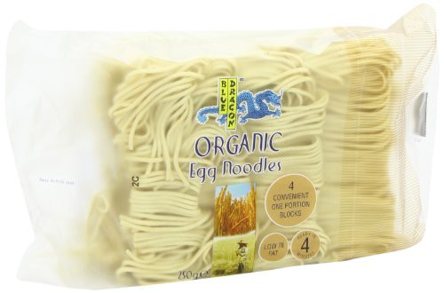 Organic Egg Noodles
 Blue Dragon Organic Egg Noodles 250 g Pack of 12