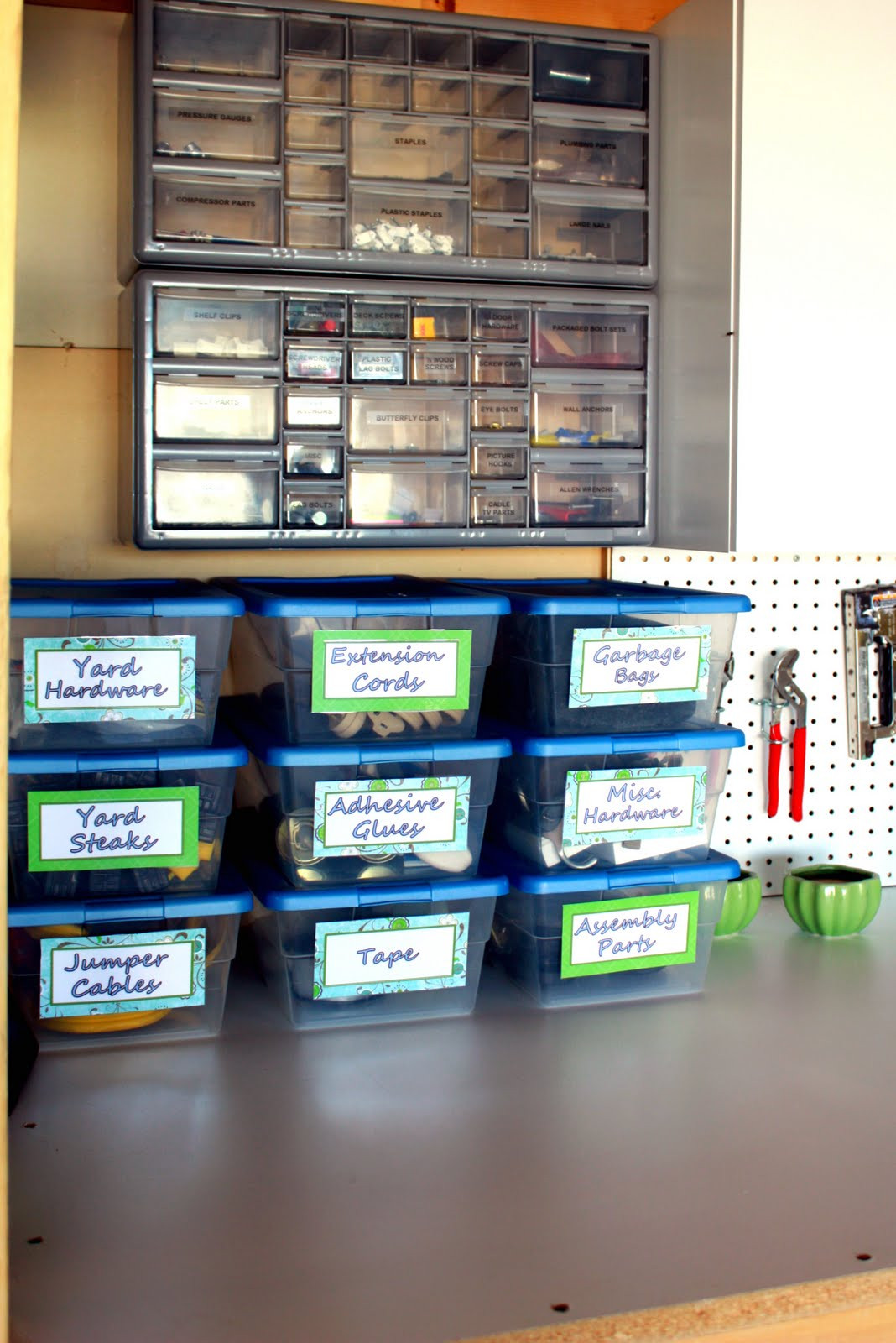 Organize Tools In Garage
 IHeart Organizing May Featured Space Outdoors Garage