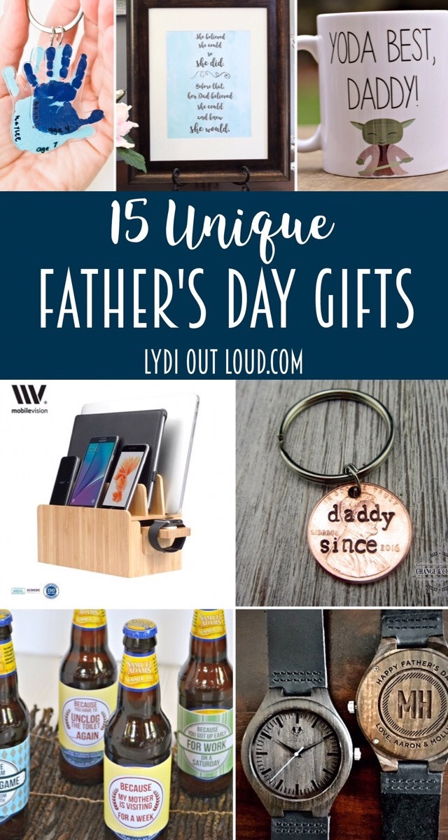 Original Father'S Day Gift Ideas
 Unique Father s Day Gift Inspiration Lydi Out Loud