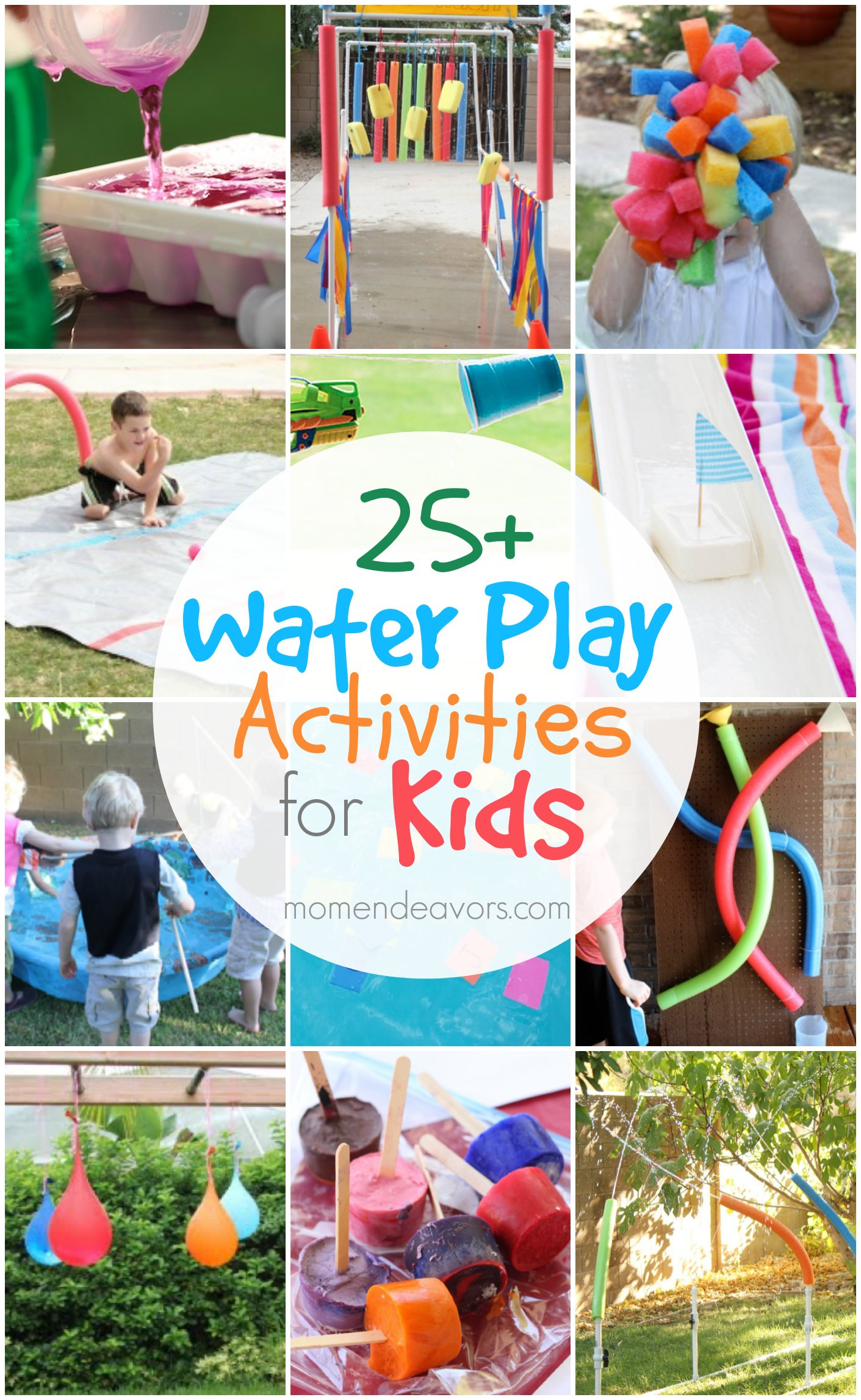 Outdoor Activities For Kids
 25 Outdoor Water Play Activities for Kids