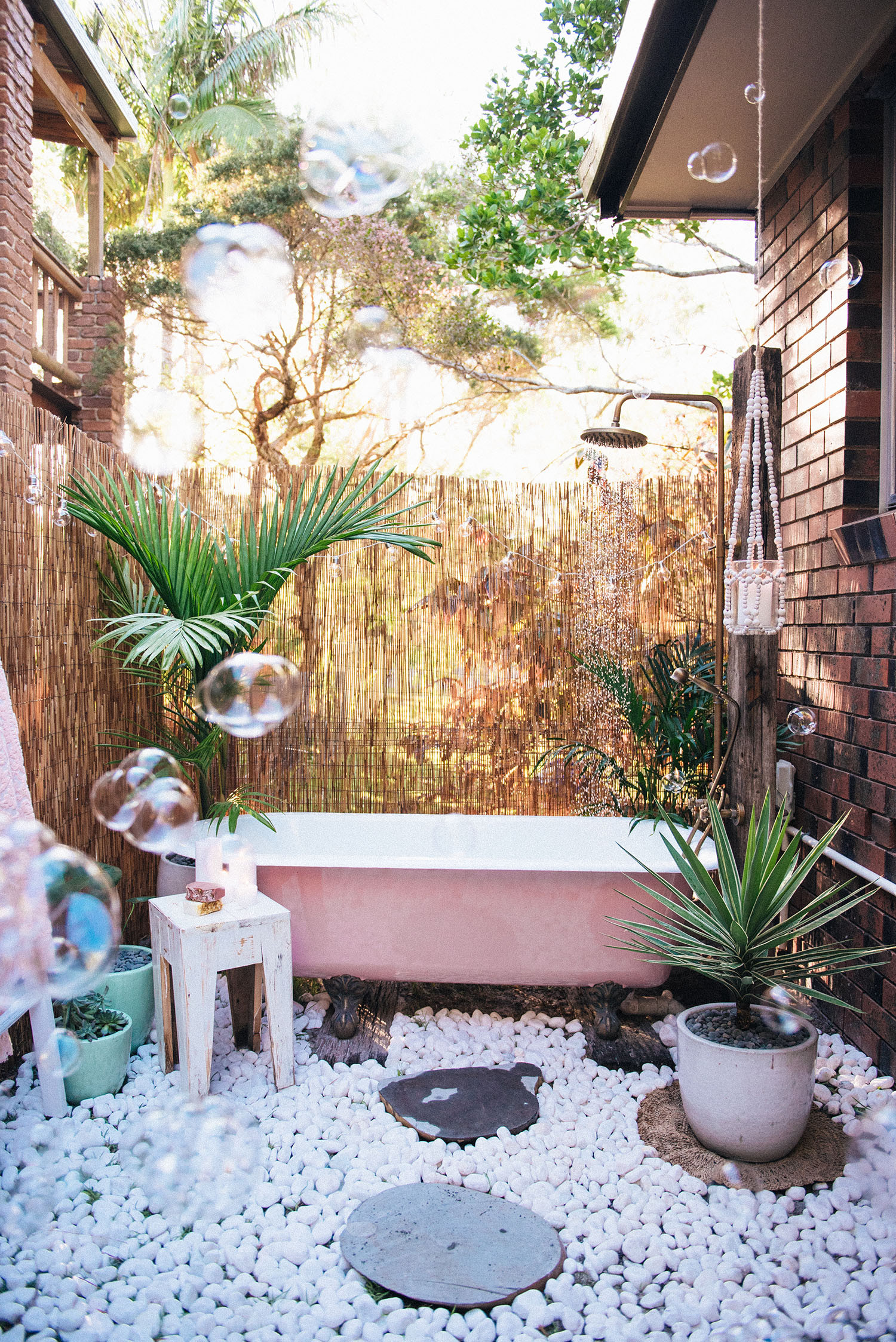Outdoor Bathtub DIY
 DIY OUTDOOR BATH – Spell & the Gypsy Collective