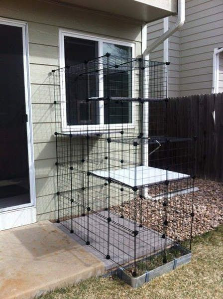 Outdoor Camera Enclosure DIY
 Build A Do It Yourself Outdoor Cat Enclosure Run using