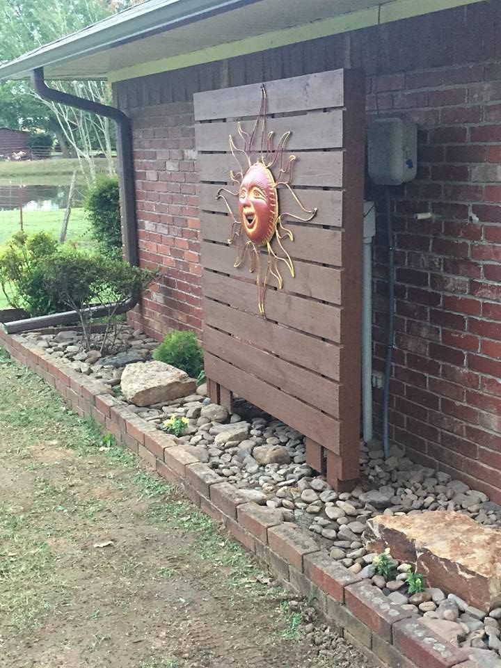 Outdoor Electrical Box Covers Landscaping
 We wanted to somewhat hide the ugly electric meter and
