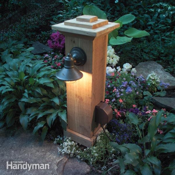 Outdoor Electrical Box Covers Landscaping
 How to Install Outdoor Lighting and Outlet