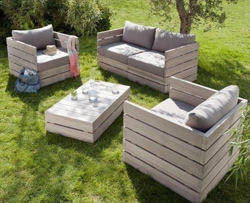 Outdoor Furniture Ideas DIY
 12 Amazing DIY Pallet Outdoor Furniture Ideas