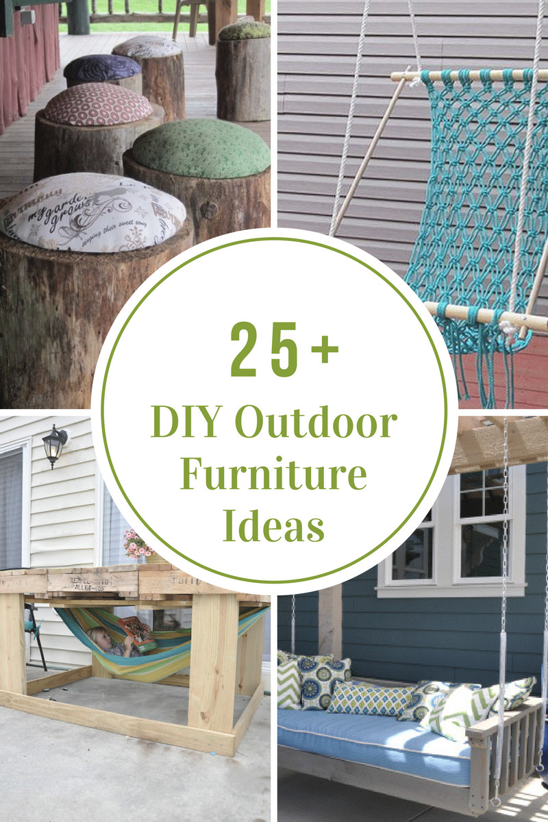 Outdoor Furniture Ideas DIY
 DIY Outdoor Furniture Ideas The Idea Room