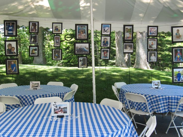 Outdoor High School Graduation Party Ideas
 High School Graduation Centerpieces