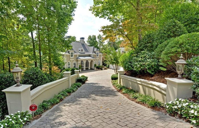 Outdoor Landscape Driveway
 Design And Decor Country Driveway Entrance Ideas