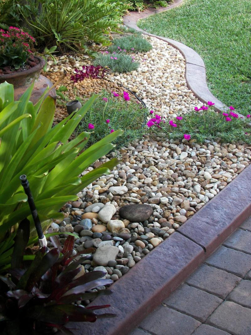 Outdoor Landscape With Stones
 Rock Garden Ideas Using Nature Exterior Accent Amaza Design