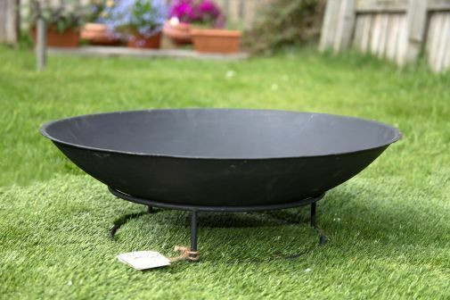 Outdoor Metal Fire Pit
 Round Outdoor Metal Fire Pit Bowl for Garden Patio Heating