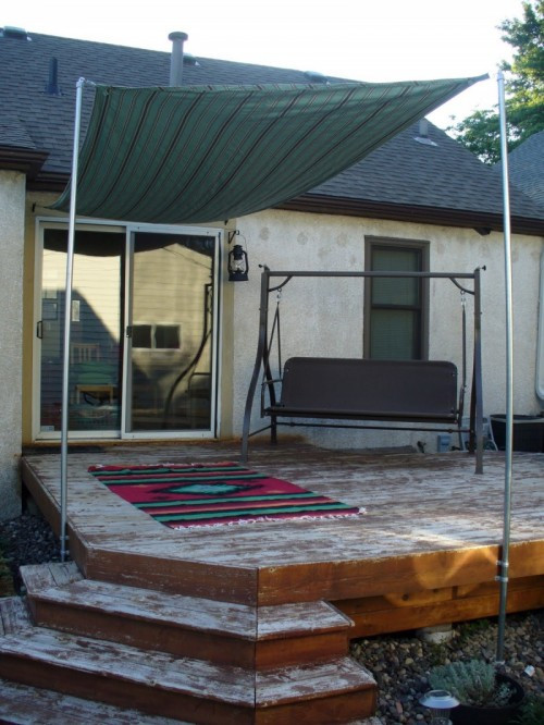 Outdoor Patio DIY
 DIY Sun Shade For Your Patio Terrace Shelterness