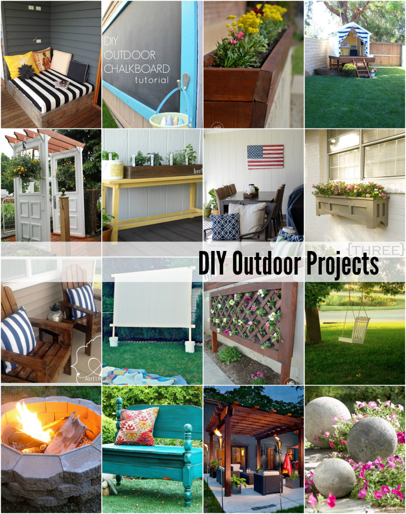 Outdoor Patio DIY
 20 DIY Outdoor Projects The Idea Room