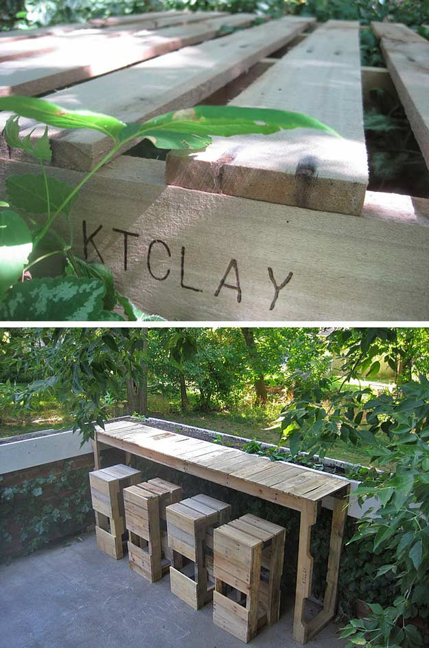 Outdoor Patio DIY
 DIY Pallet Project Ideas for Outdoor Furniture DIY