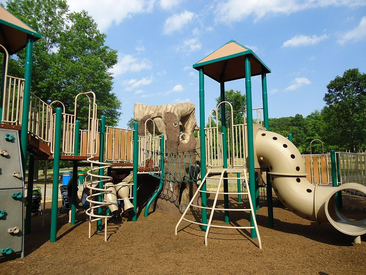 Outdoor Playground For Kids
 File Childrens outdoor play equipment in park