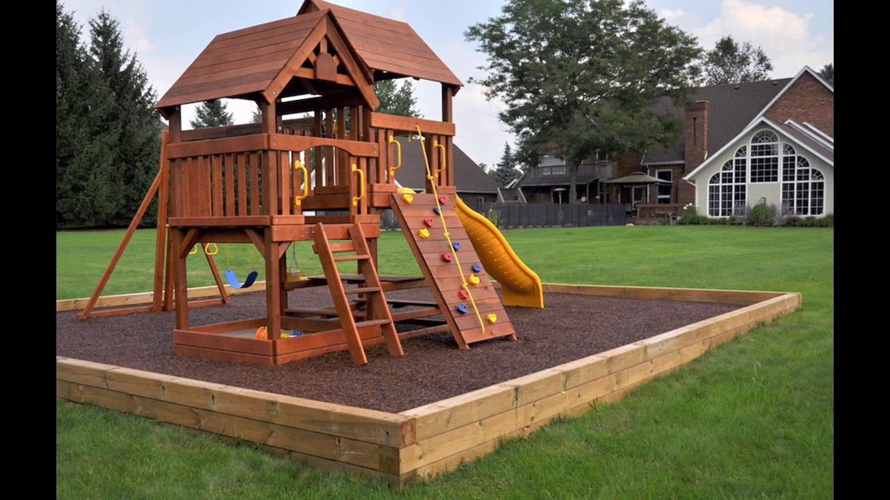 Outdoor Playground For Kids
 Ideas parque infantil casa