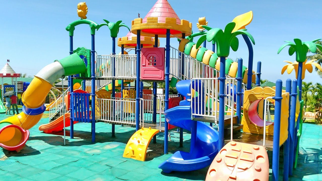 Outdoor Playground For Kids
 Outdoor Playground Fun Family Park Educational Video for