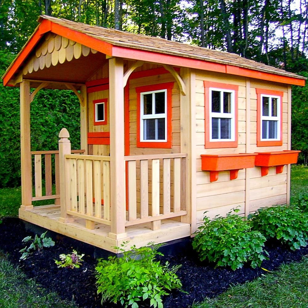Outdoor Playhouse For Kids
 Kids Outdoor Wooden Playhouse Ideas – Loccie Better Homes