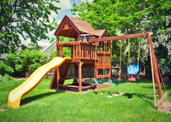 Outdoor Swing Kids
 How To Waste $2 000 Your Kids With A Backyard Playset