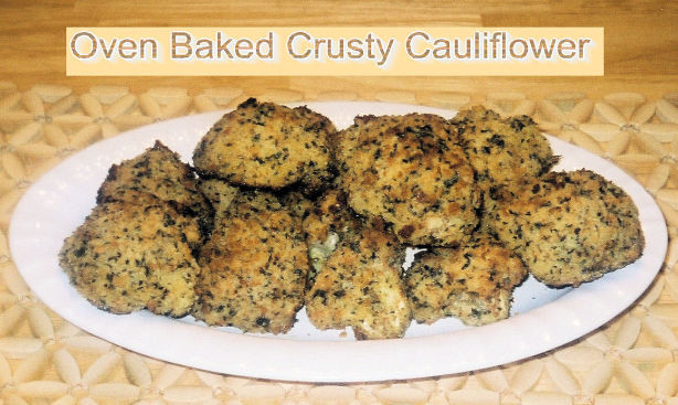 Oven Baked Cauliflower
 Oven Baked Crusty Herbed Cauliflower Recipe Food
