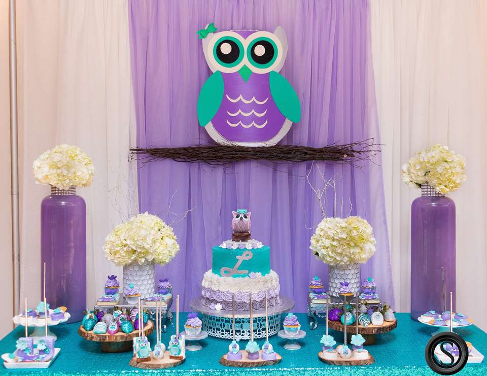 Owl Baby Shower Decor
 Owl Theme Baby Shower "Whoooos Whoooo Baby Shower