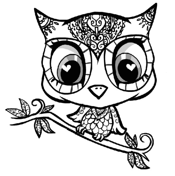 Owl Coloring Pages For Girls
 Coloring Pages For Girls 10 And Up 1 garden