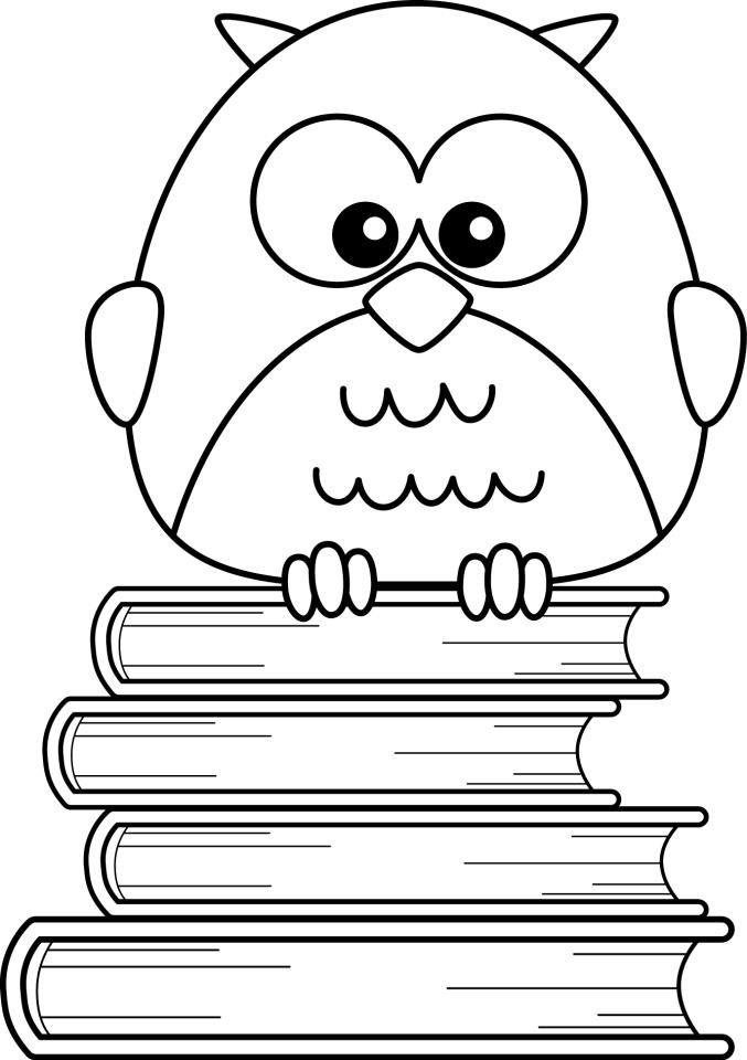Owl Coloring Pages For Girls
 owl coloring pages for kids printable coloring pages 4