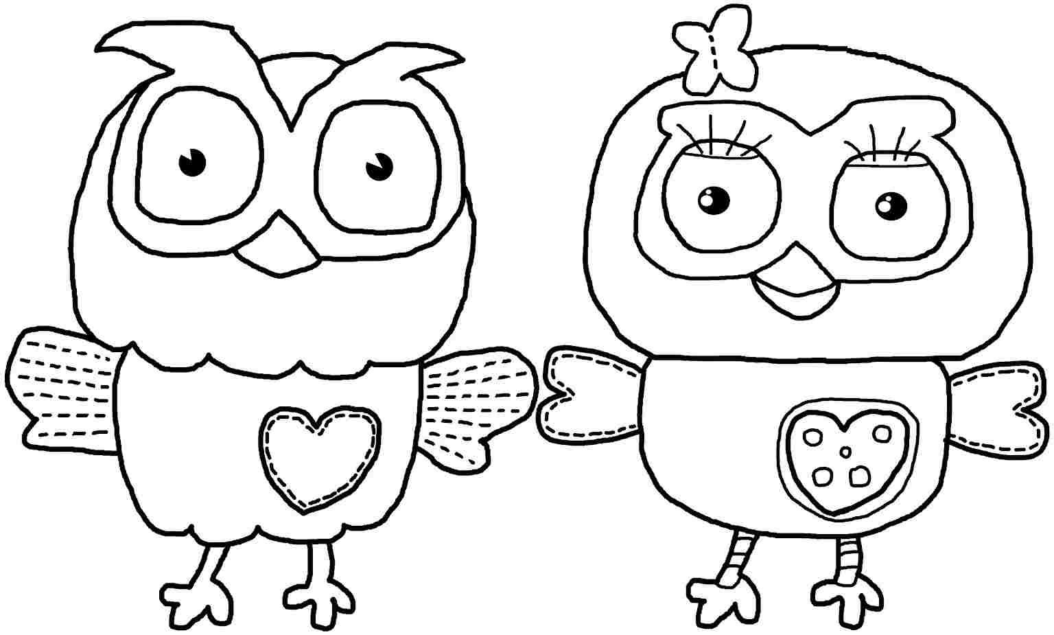 Owl Coloring Pages For Girls
 Girl Owl Coloring Pages