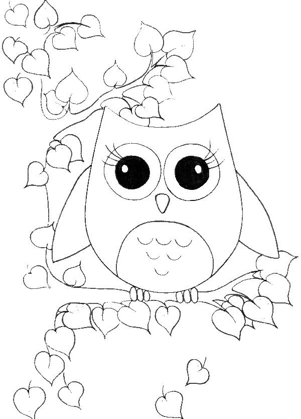 Owl Coloring Pages For Girls
 Beautiful Owl Child Coloring Pages Owl Coloring Pages
