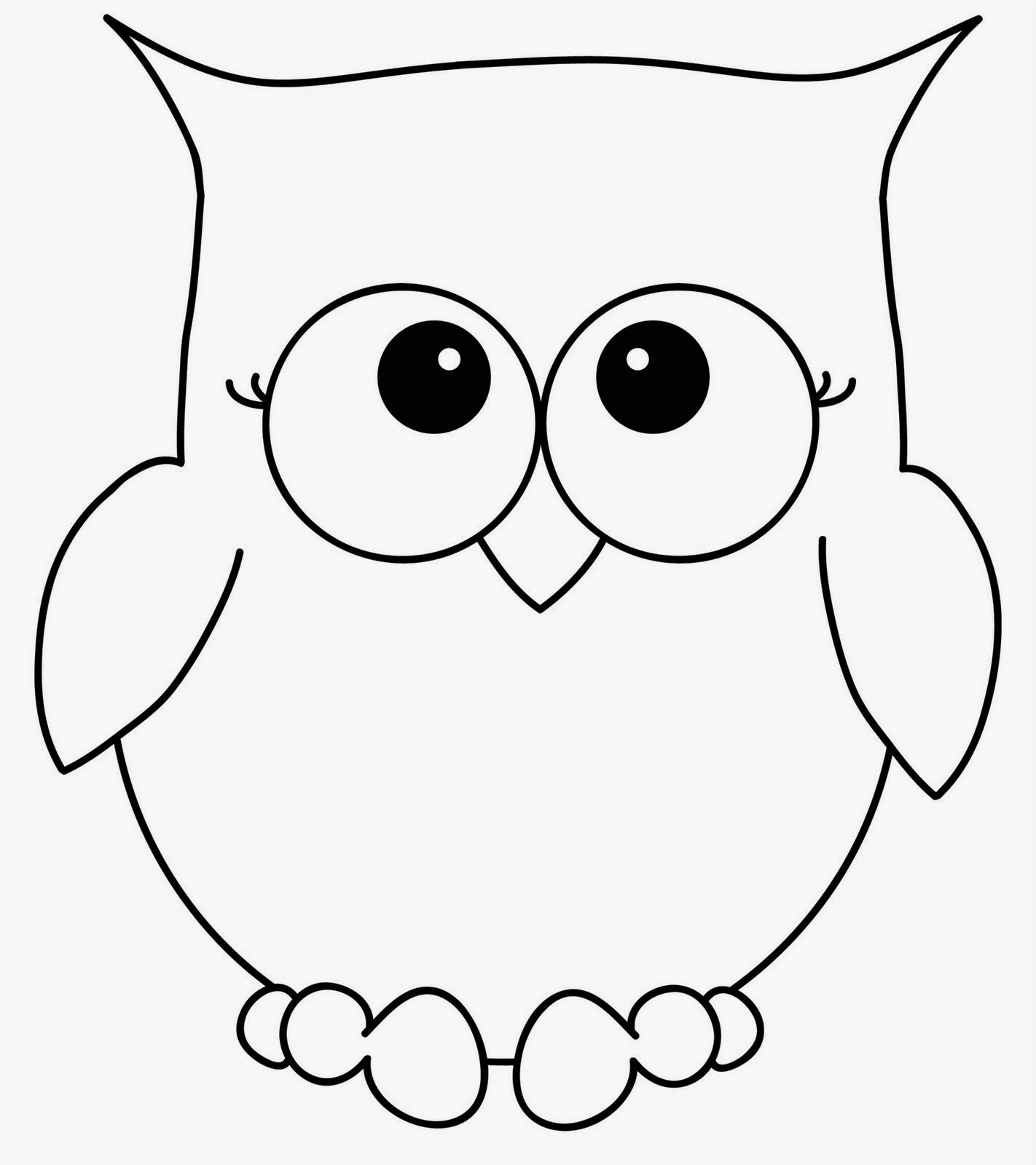 Owl Coloring Pages For Kids
 Selimut ku Cute Lil Owl